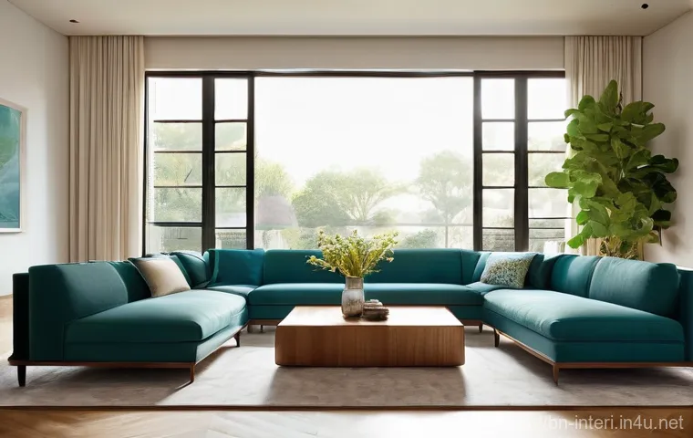 실내건축 실기 시험의 합격 비결들 - **Prompt:** A well-lit, modern interior design studio. A diverse group of professional interior desi...