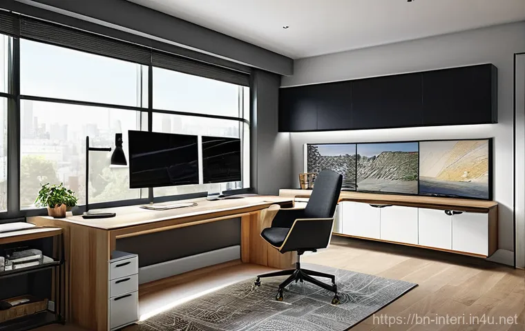 실내건축 실기 시험의 모범 사례 - **Prompt:** "A young adult interior design student, fully clothed in comfortable, modest casual wear...