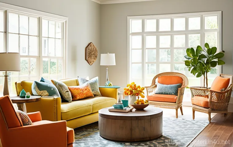 실내건축의 색채 계획과 심리학 - **Prompt:** A serene and cozy bedroom designed for ultimate relaxation. The walls are painted in a s...