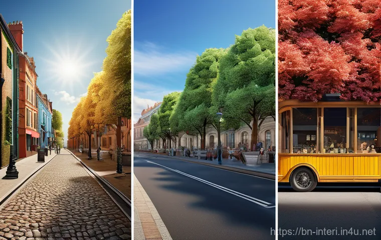 실내건축과 BIM 기술 - Here are three detailed image generation prompts in English, based on the provided content: