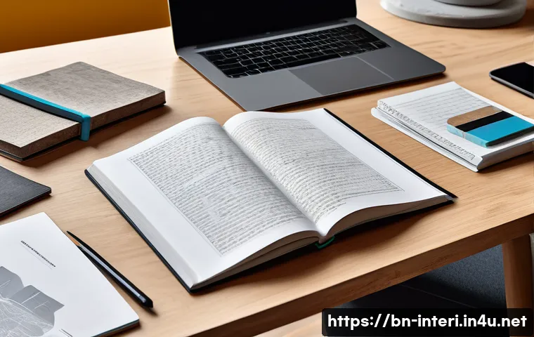 실내건축 실기 시험 준비를 위한 추천 자료 - A focused indoor architecture student studying at a tidy desk with neatly organized design books, a ...
